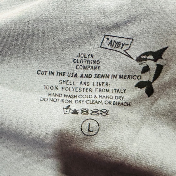 Jolyn - Fendrik Bikini Top in Viola Print  & Lavender Andy Bottom, Size L - Picture 4 of 4